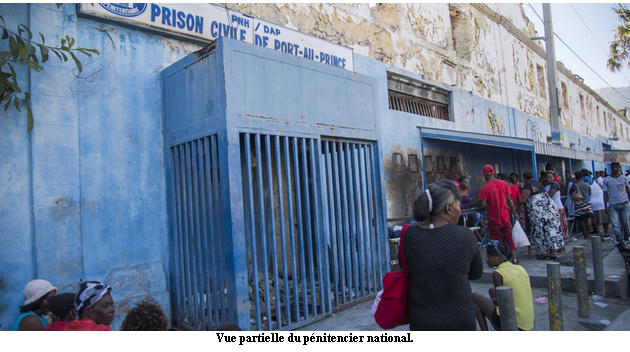 Le taux de la surpopulation carcérale dans les prisons haïtiennes s’élève à 316 % en ce mois de janvier